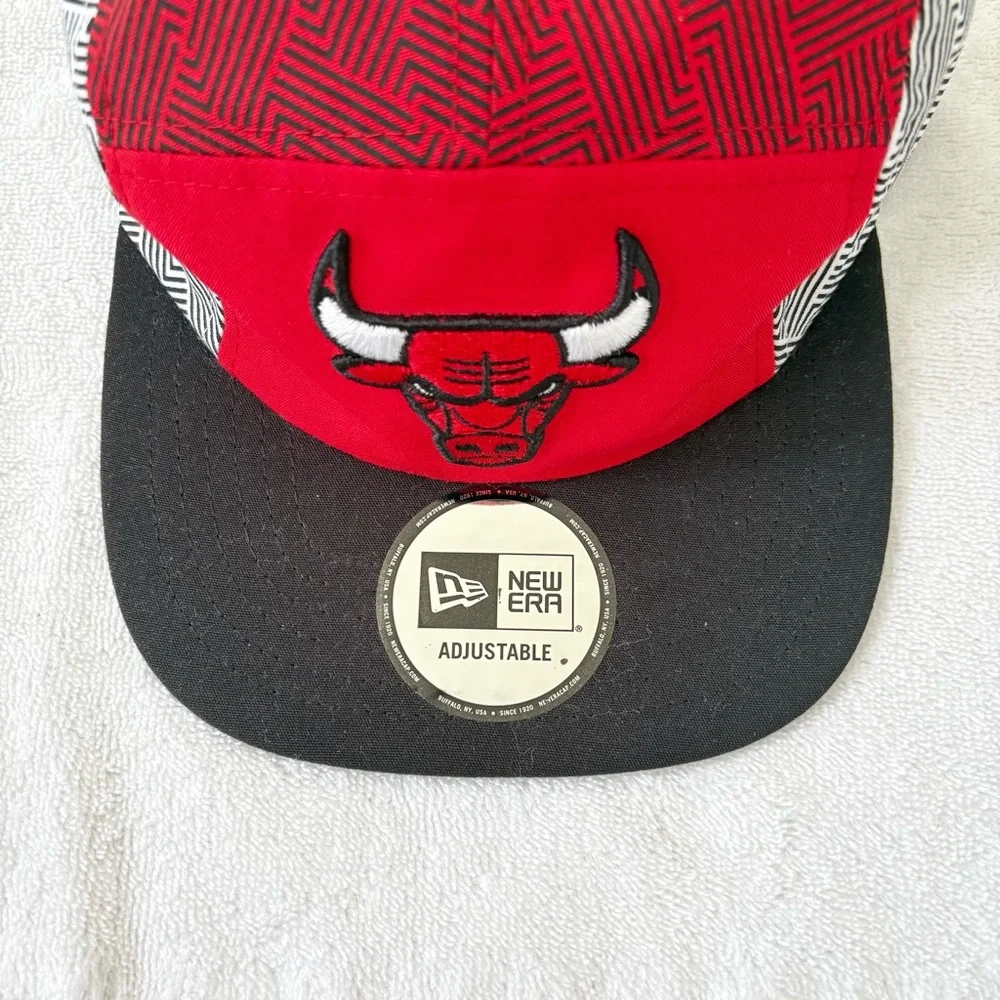 New Era DTLR Exclusive Red and Black Chicago Bulls Cap